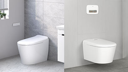 E-lite and Aero-lite Shower Toilets